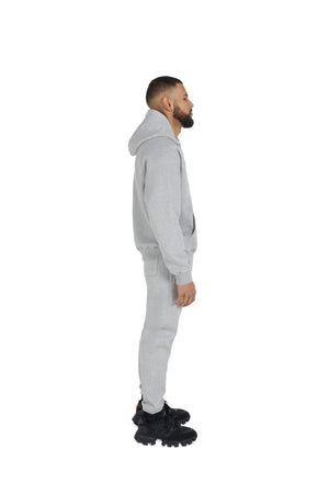 grey Ultra Luxury Oversized Joggers