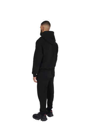 Ultra Luxury Oversized Joggers 550GSM BLACK