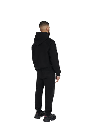 Ultra Luxury Oversized Joggers 550GSM BLACK