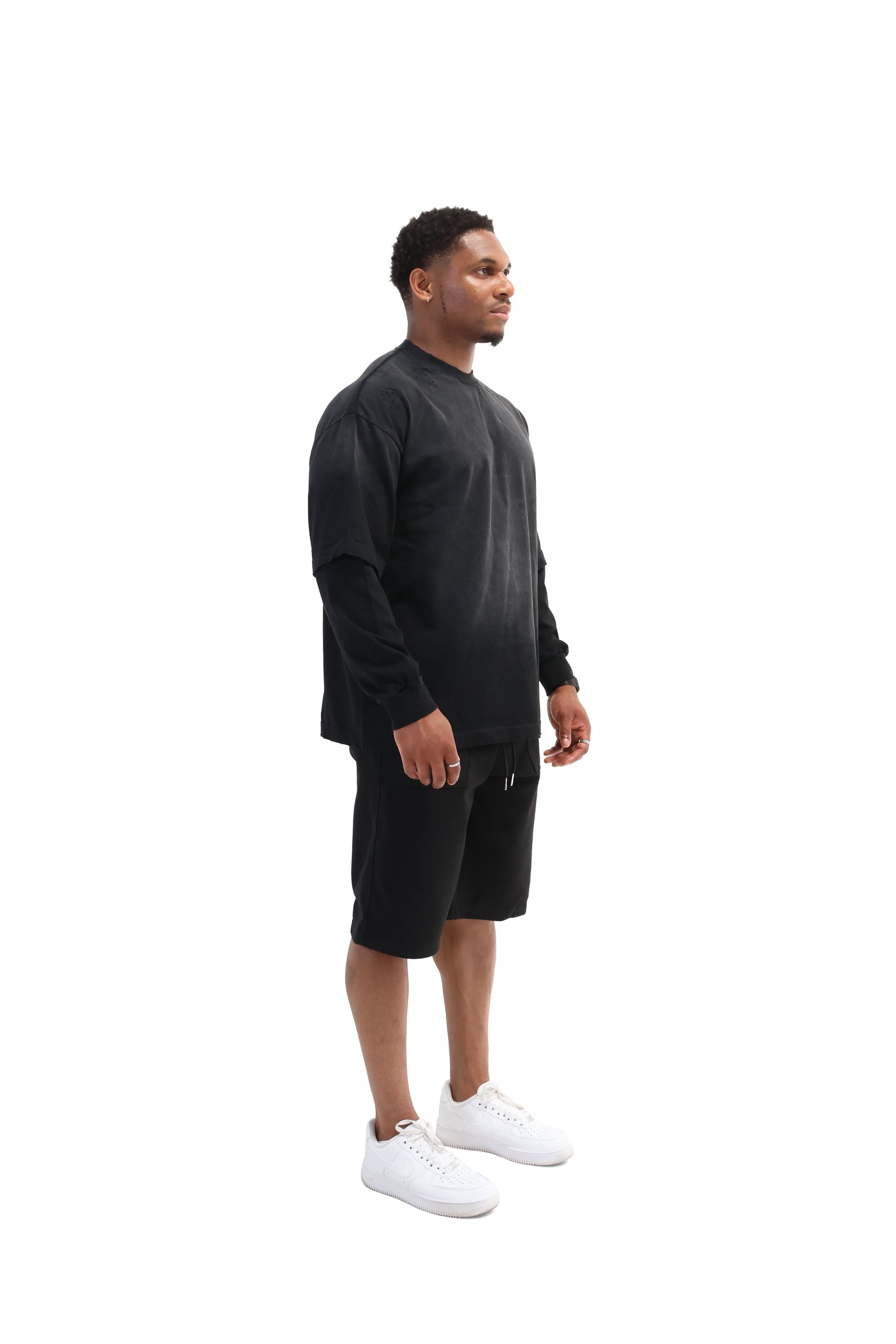 Layered Sunfade Boxy Fit Oversized T-Shirt 320gsm 1