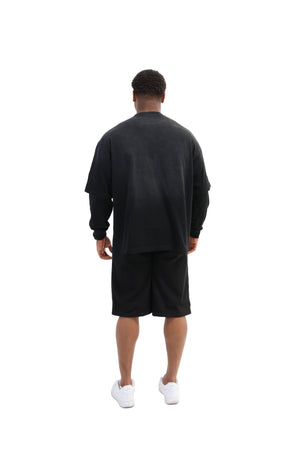 Layered Sunfade Boxy Fit Oversized T-Shirt 320gsm 6