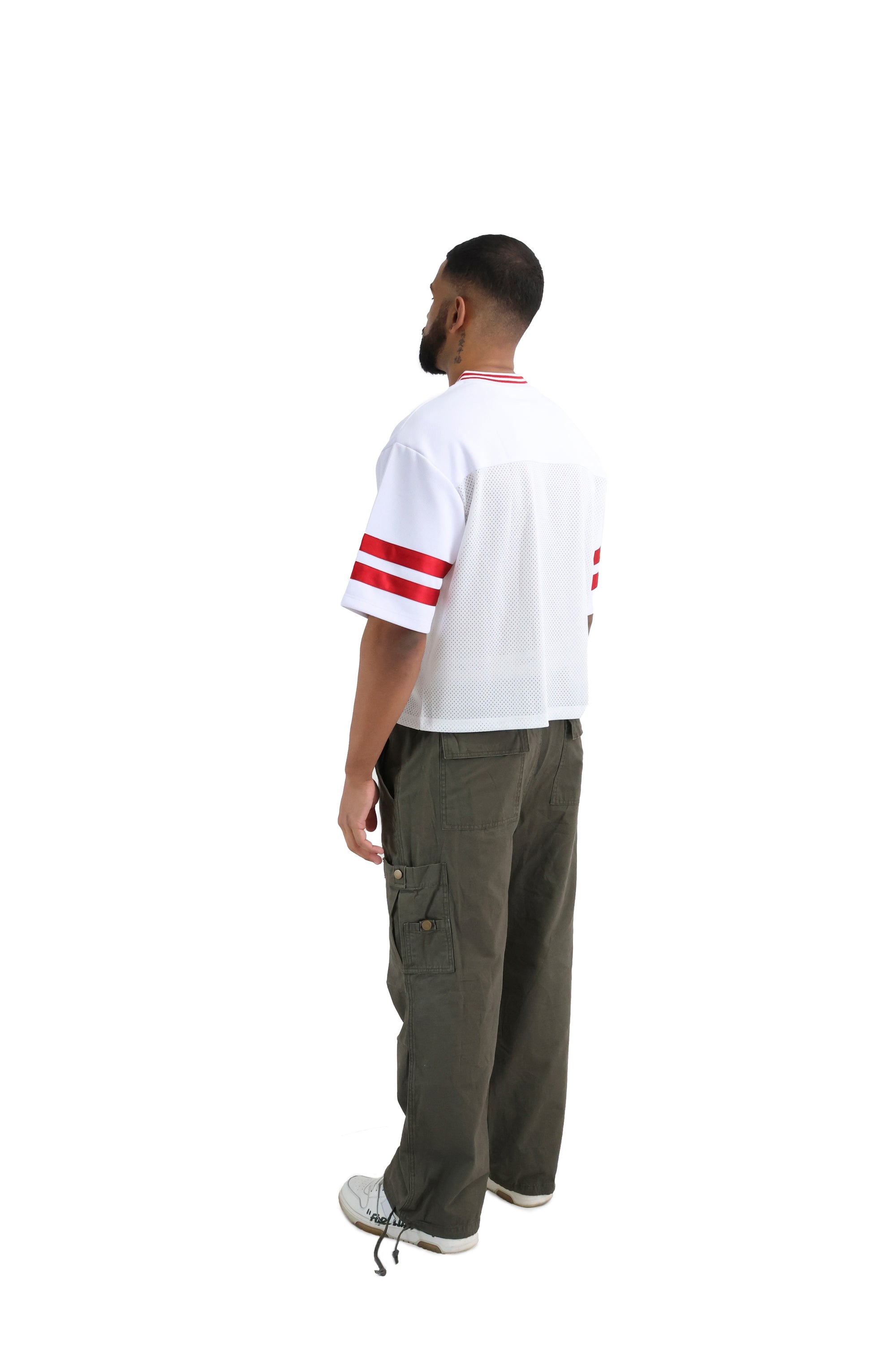 Wide Leg Cargo Trousers