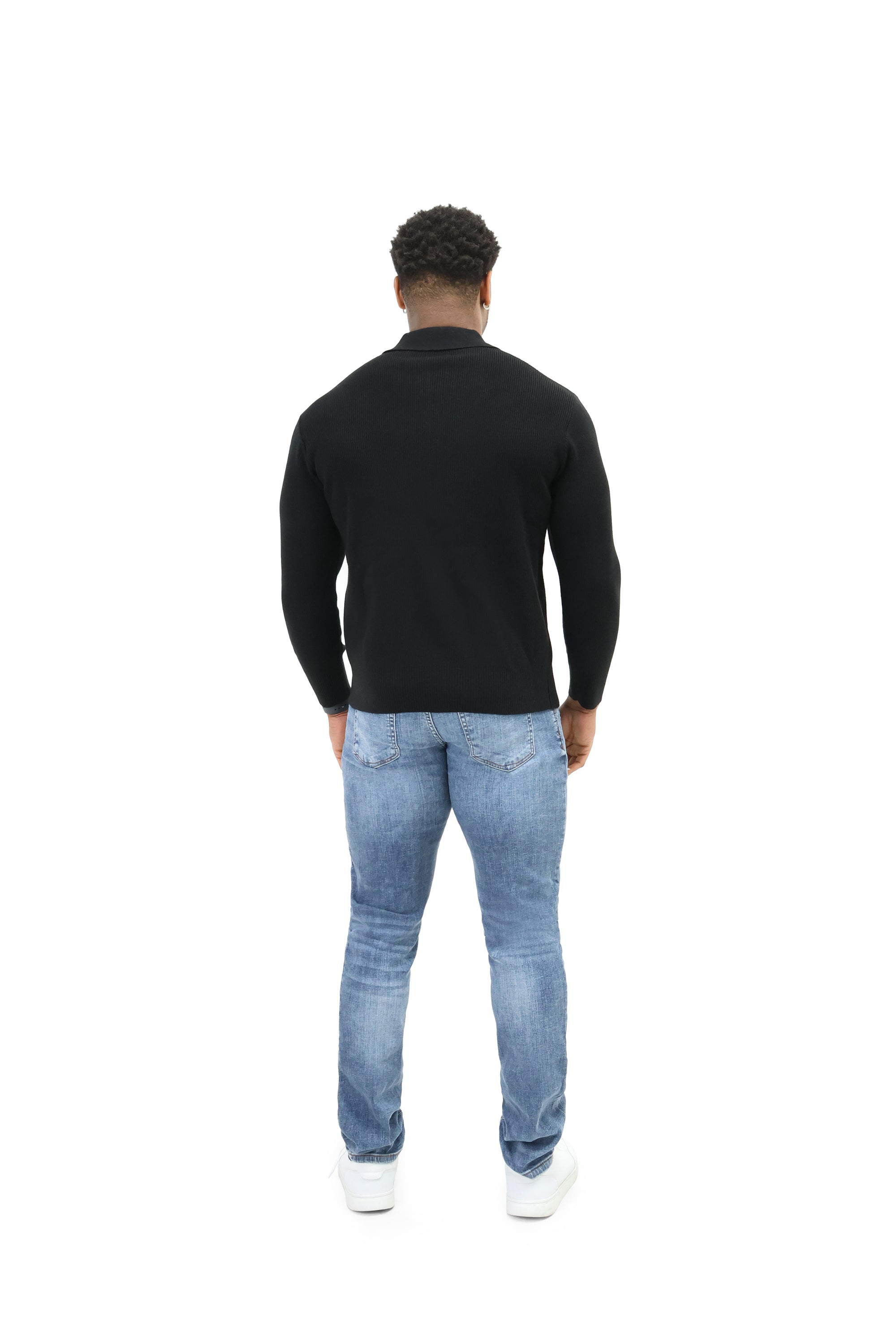 Luxury Silk Full Zip Wool Knit Jumpers