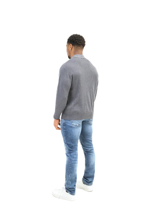 Luxury Silk Full Zip Wool Knit Jumpers