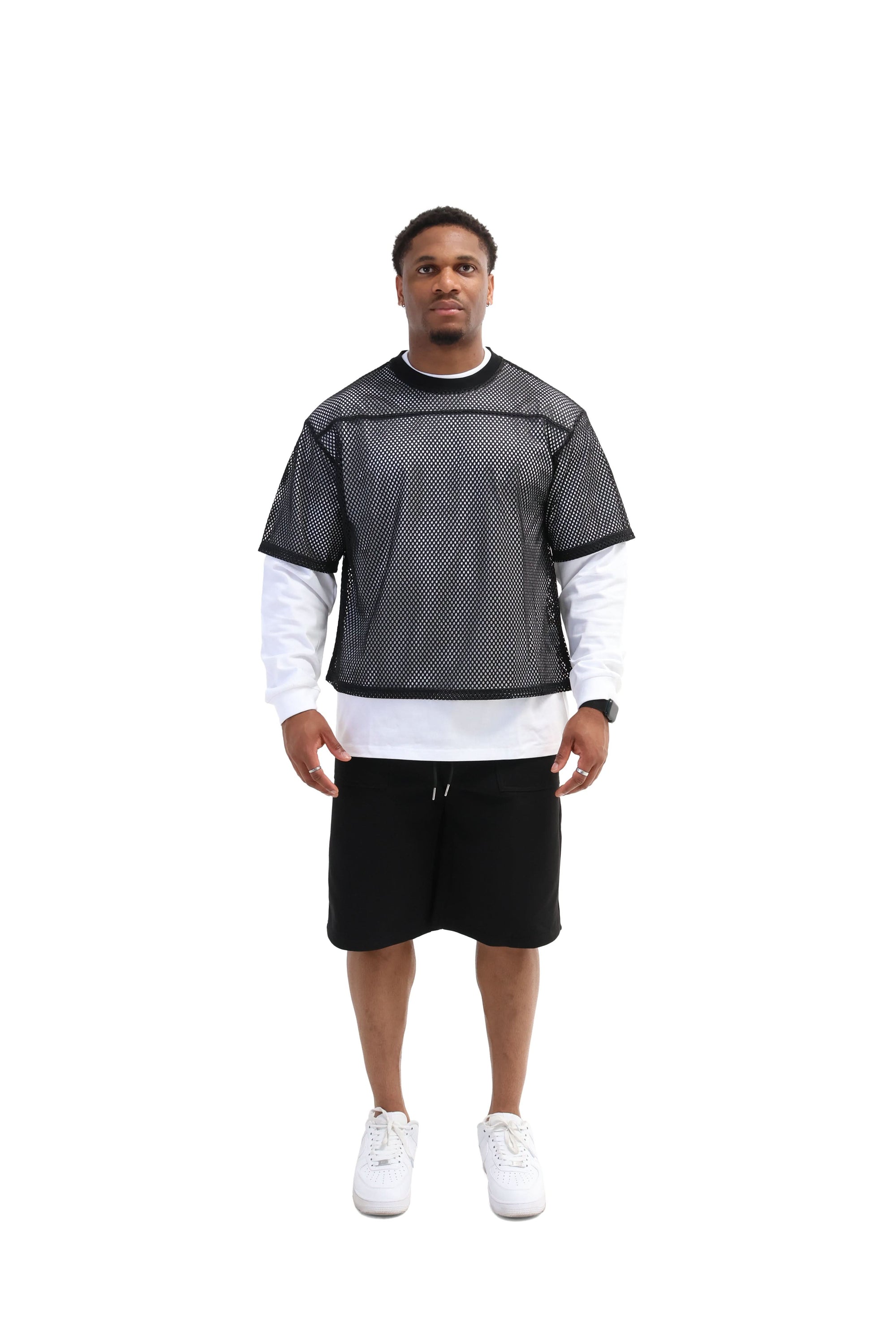 Net Jersey Black 1