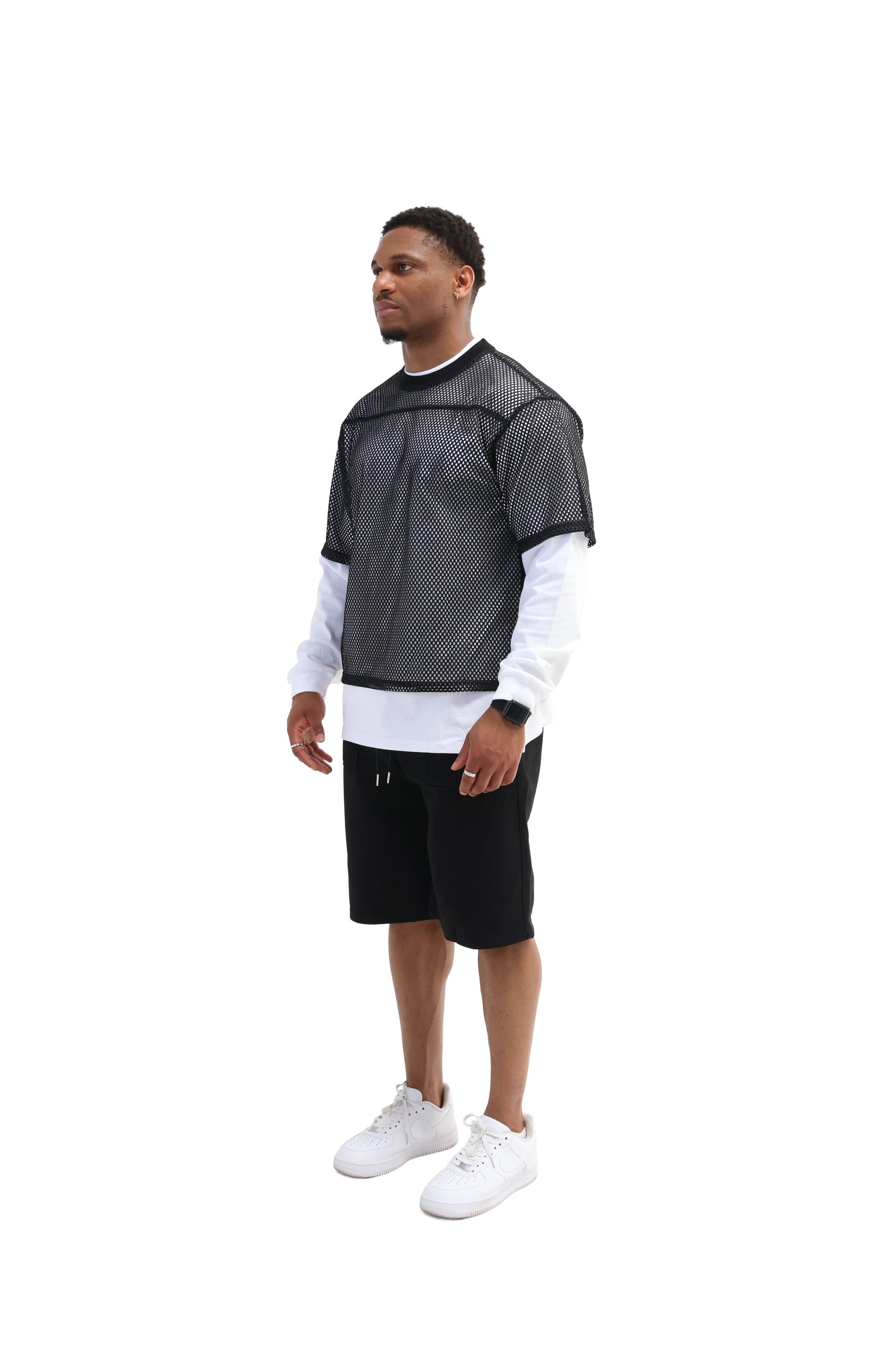 Net Jersey Black 3