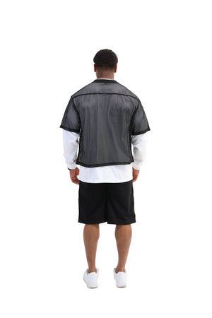 Net Jersey Black 6