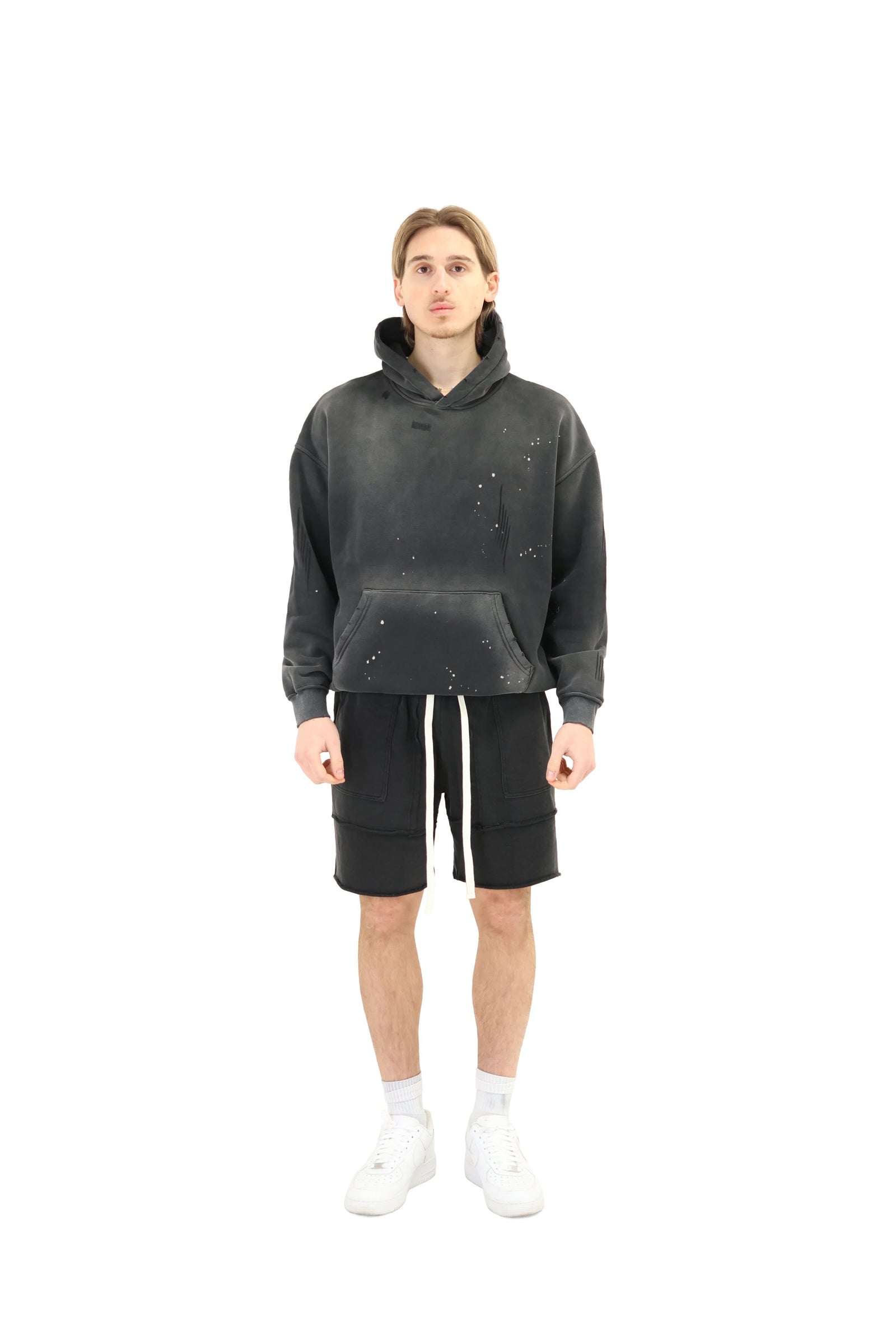 Oversized Detailed Shorts 420GSM 8