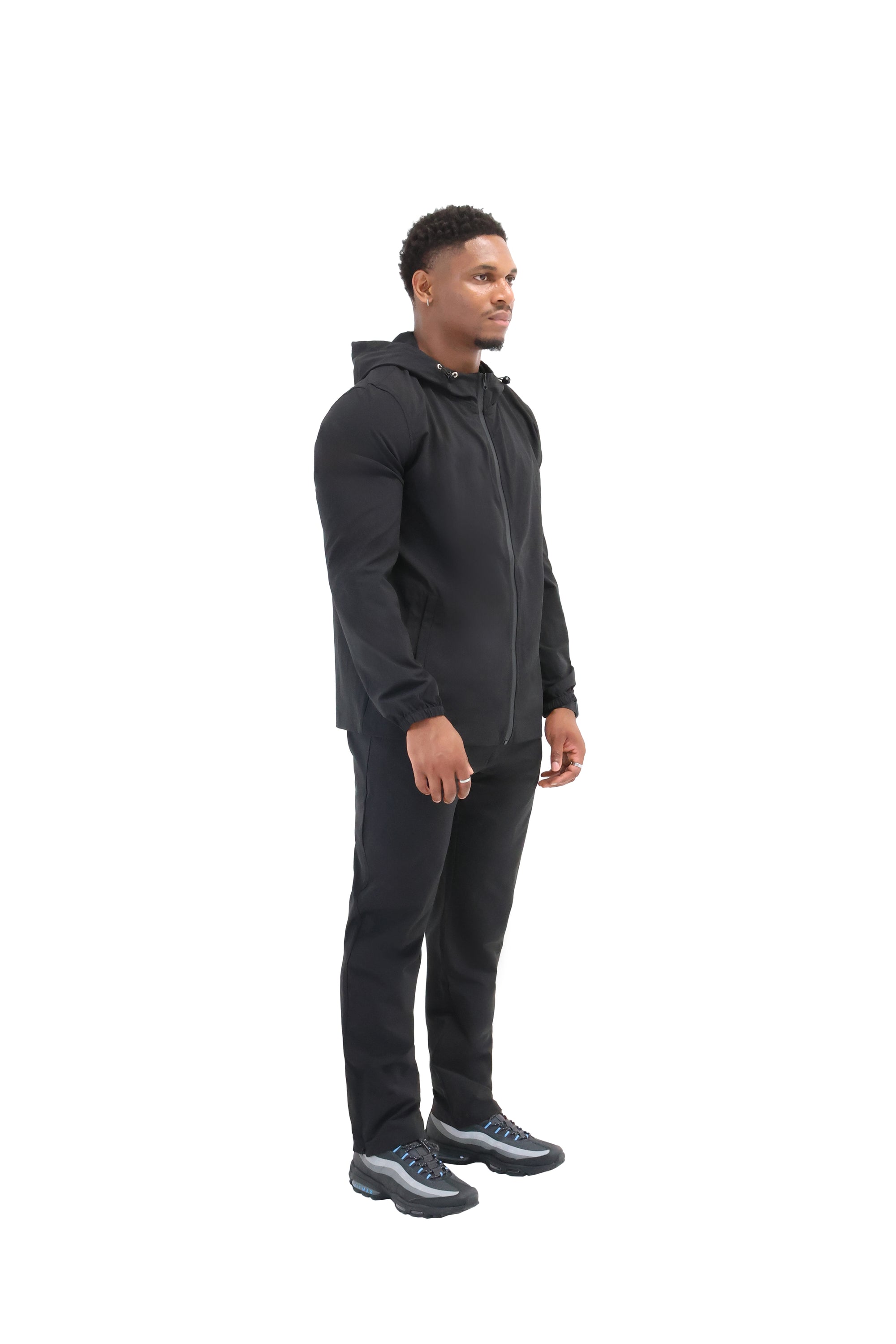 Premium Technical hood black 1