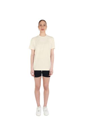 off white Essential Regular Fit T shirt 180GSM