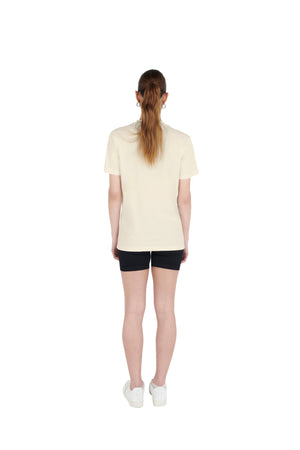 off white Essential Regular Fit T shirt 180GSM