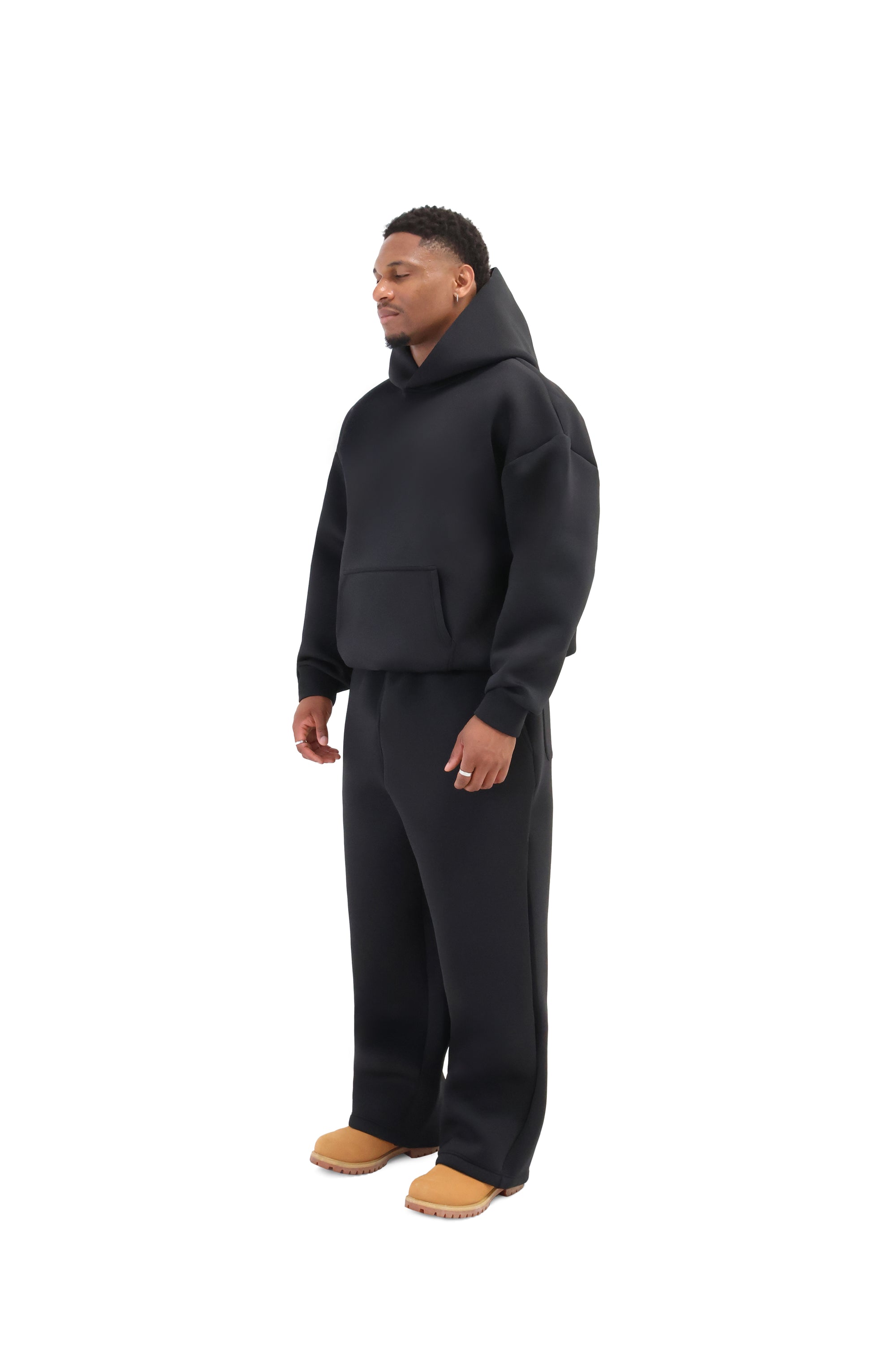 Scuba Oversized Hoodies 450gsm black 3