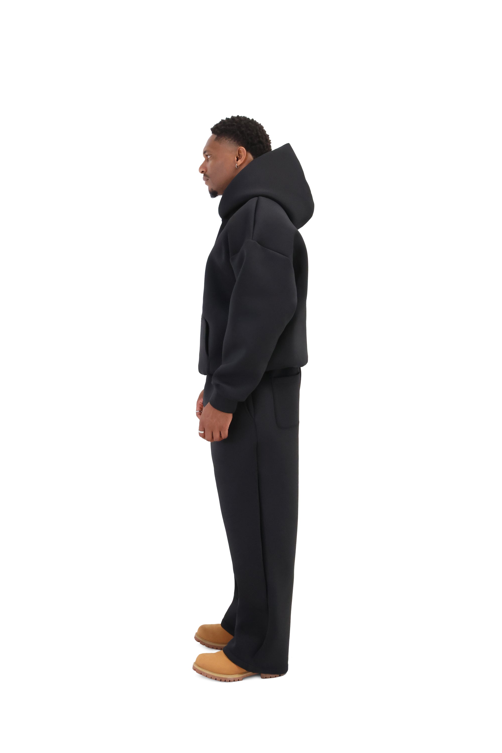 Scuba Oversized Hoodies 450gsm black 4