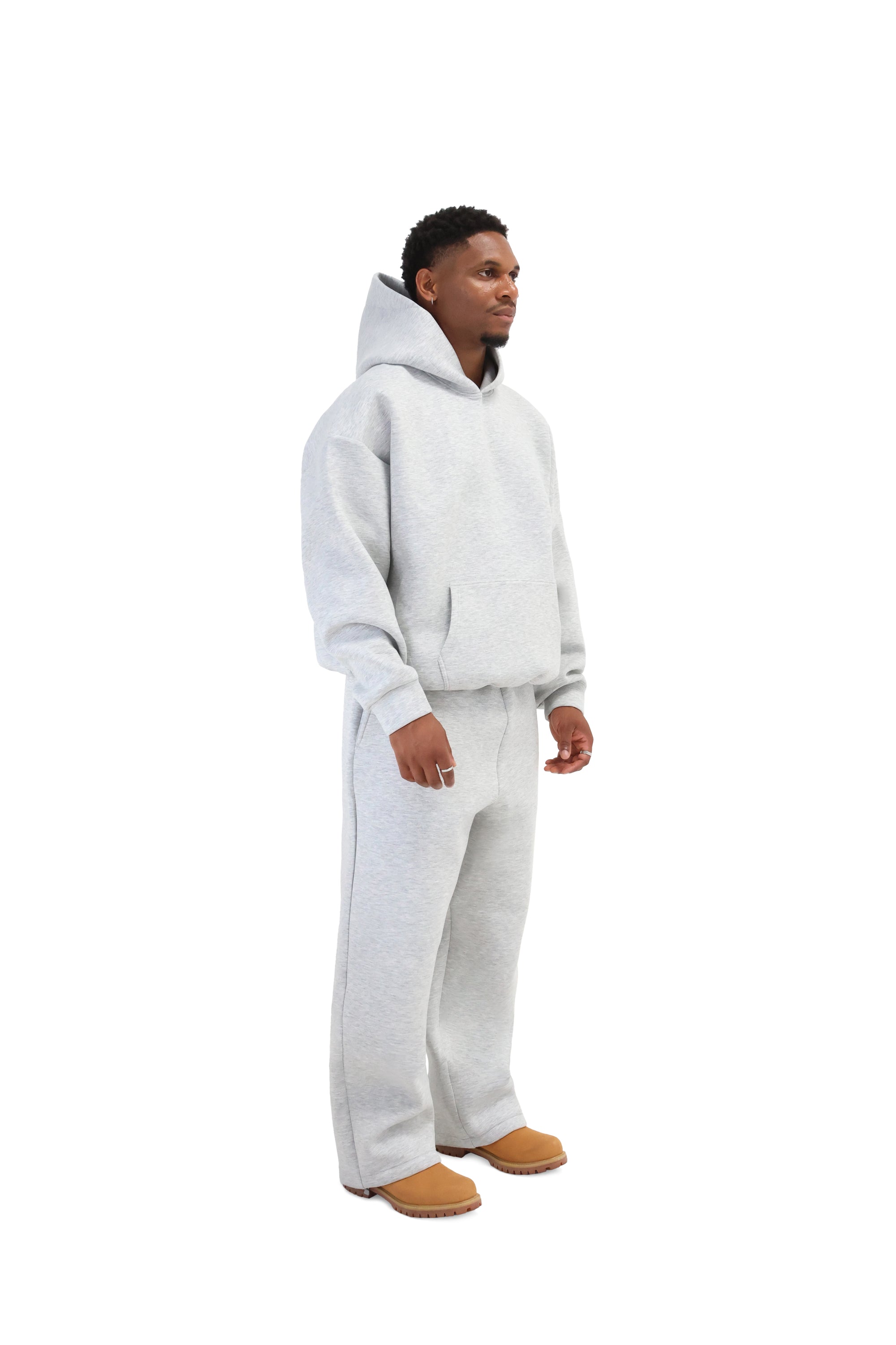Scuba Oversized Hoodies 450gsm grey 1