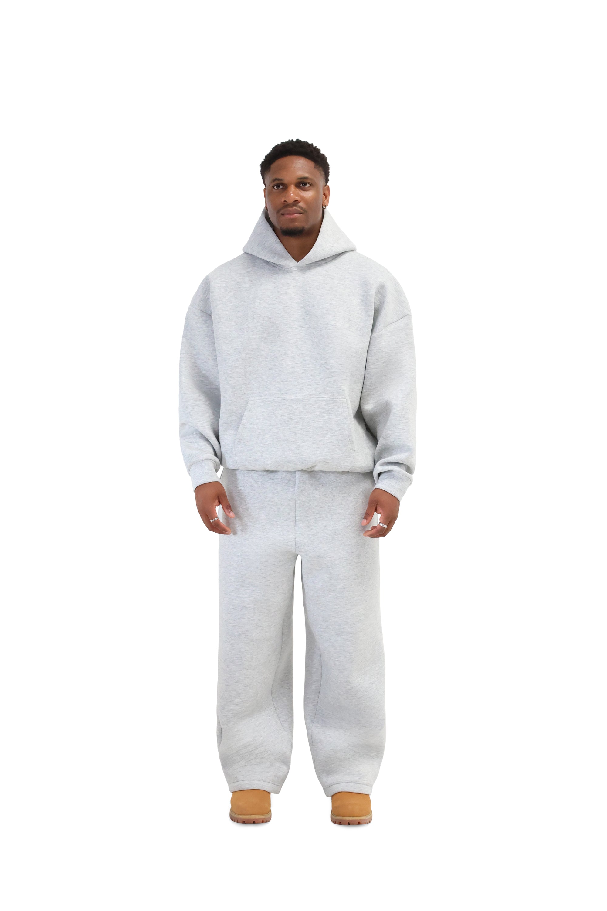 Scuba Oversized Hoodies 450gsm grey 2