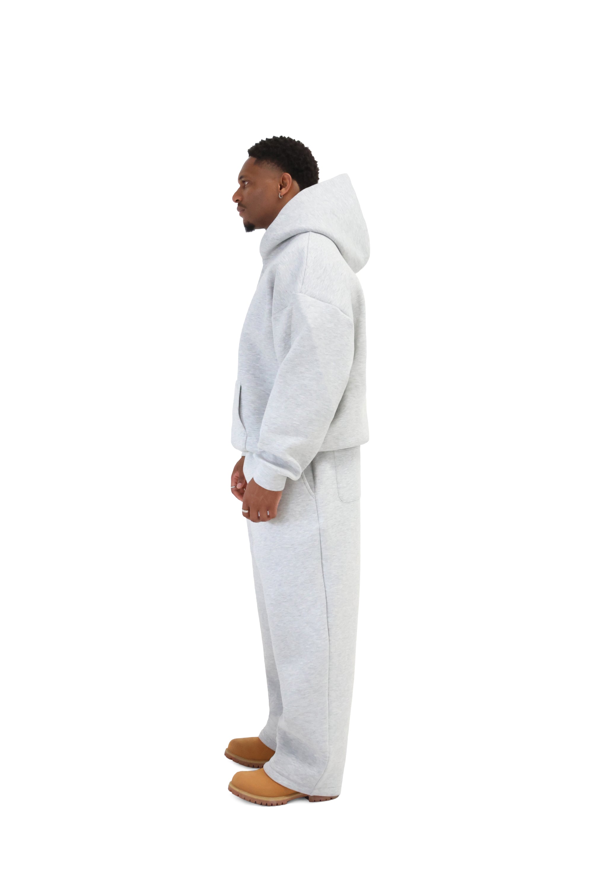 Scuba Oversized Hoodies 450gsm grey 4