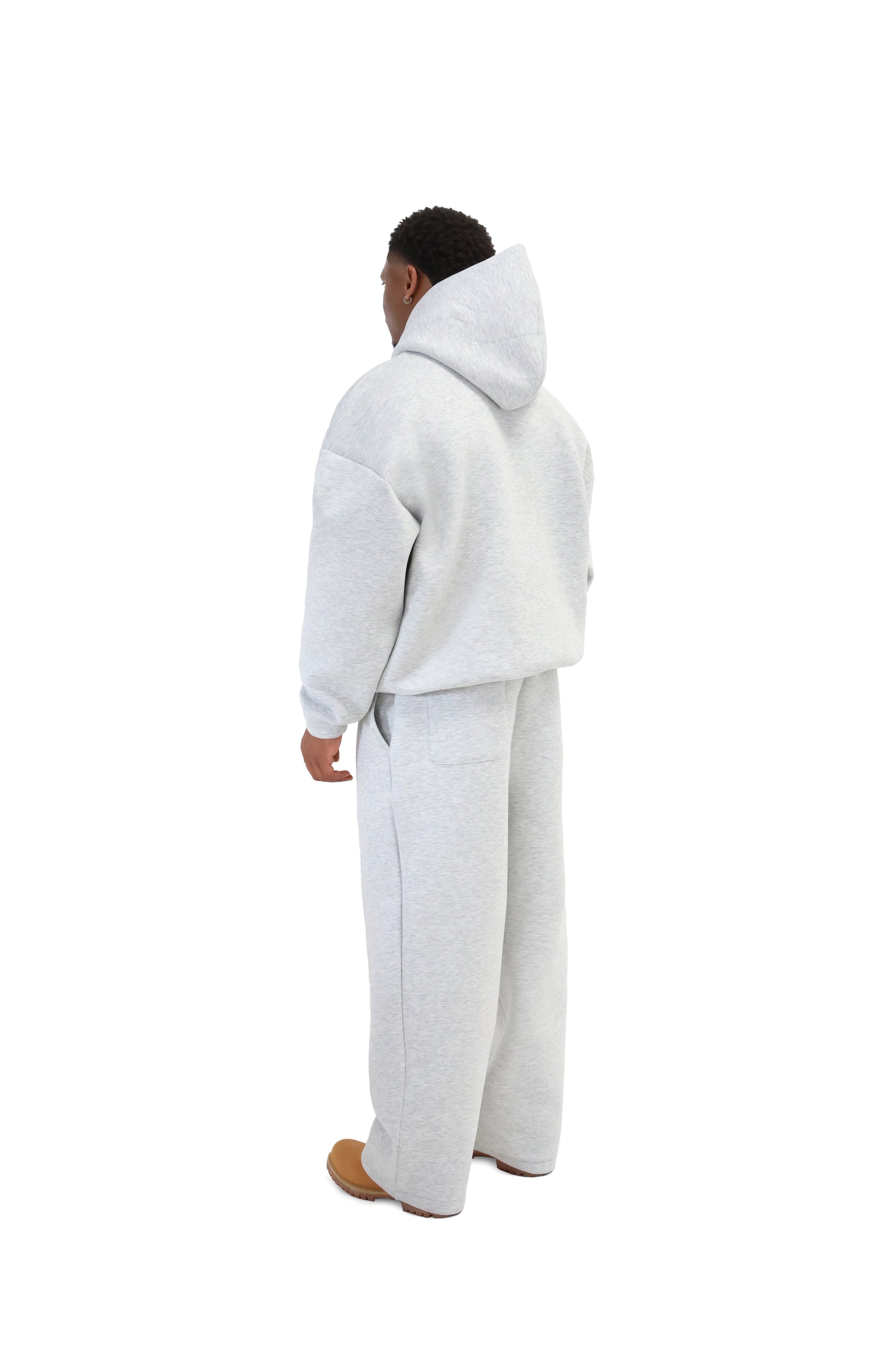 Scuba Oversized Hoodies 450gsm grey 5