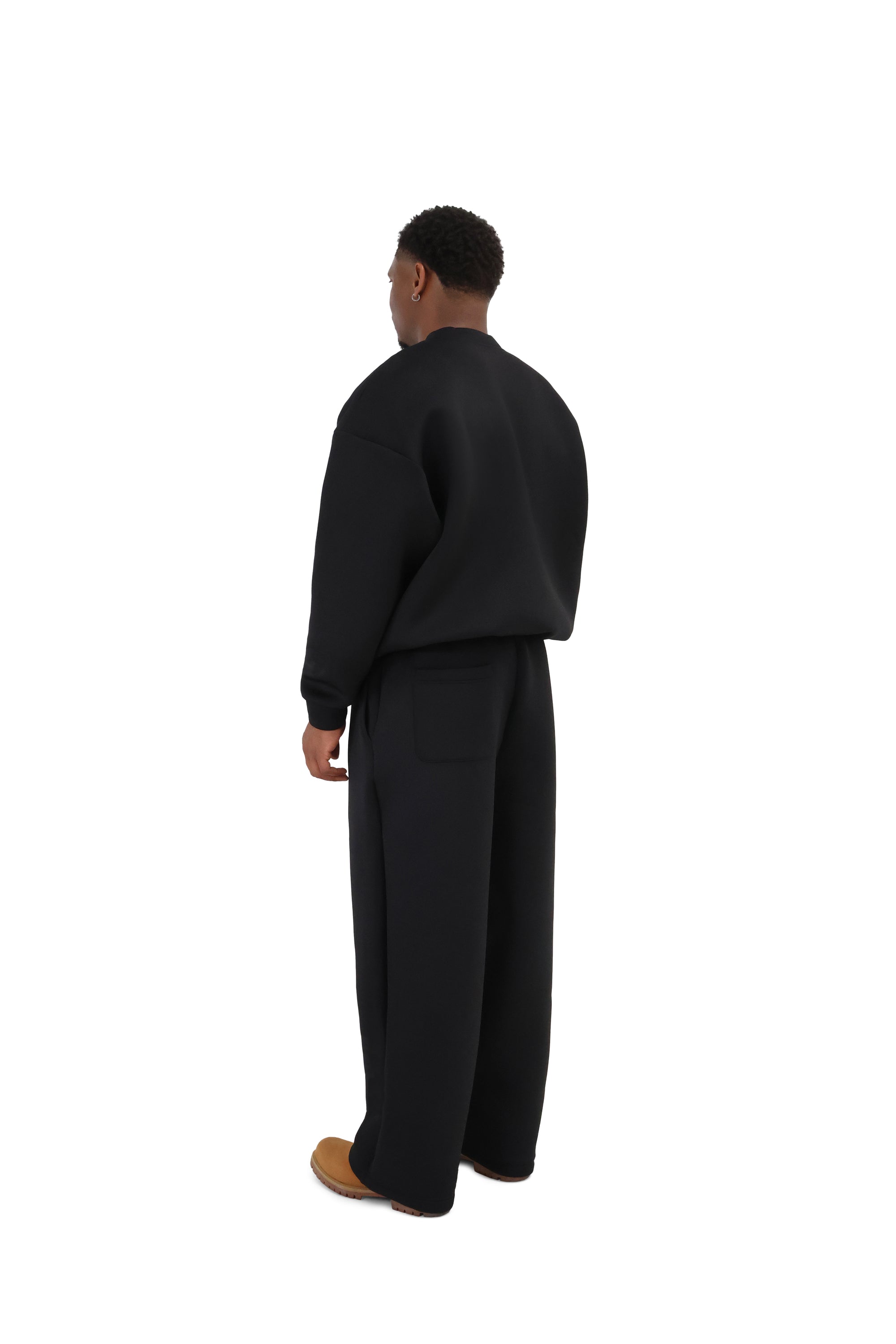 Scuba Oversized Sweater 450gsm black 5