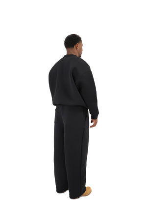 Scuba Oversized Sweater 450gsm black 6