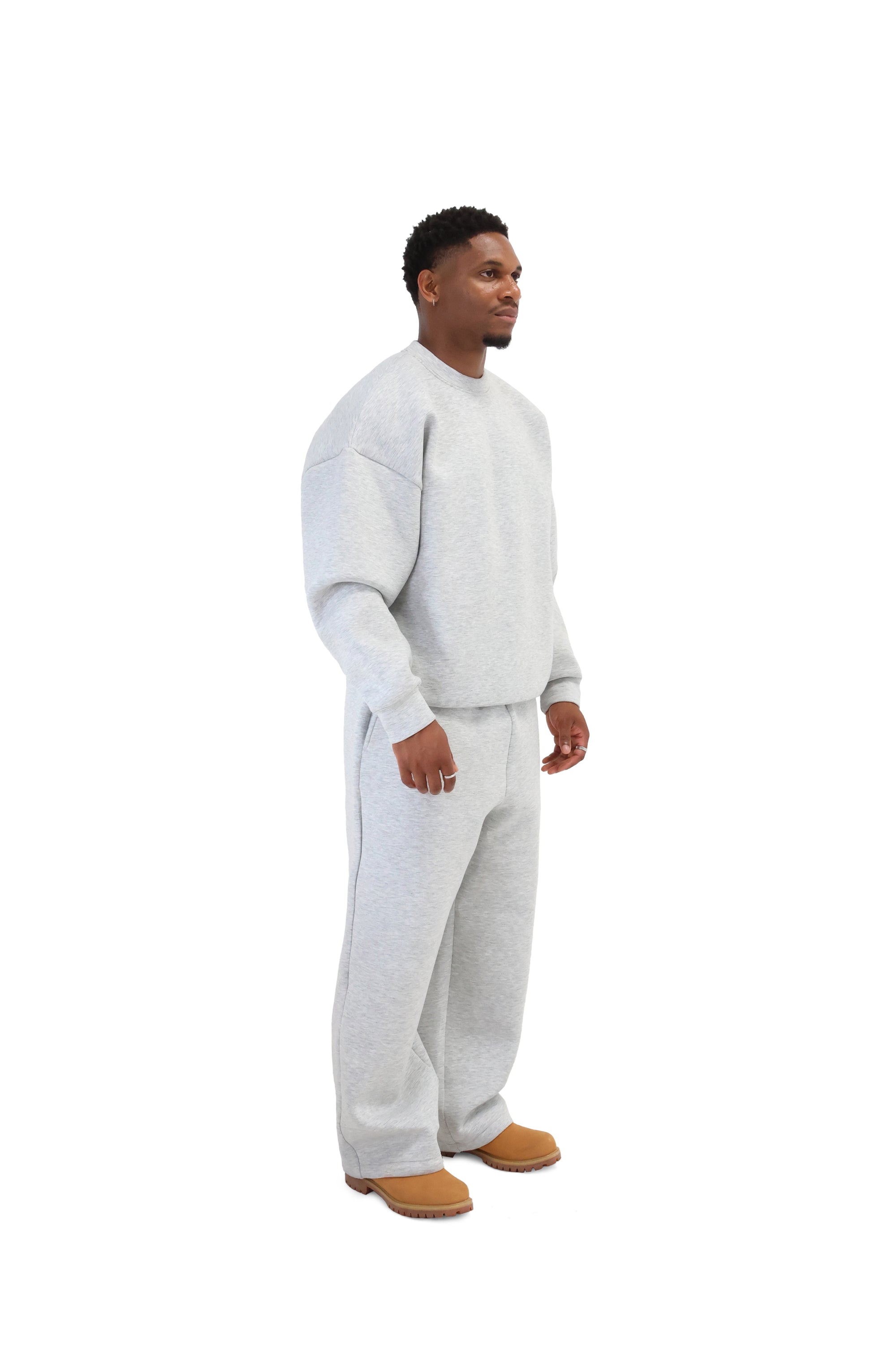 Scuba Oversized Sweater 450gsm grey 1