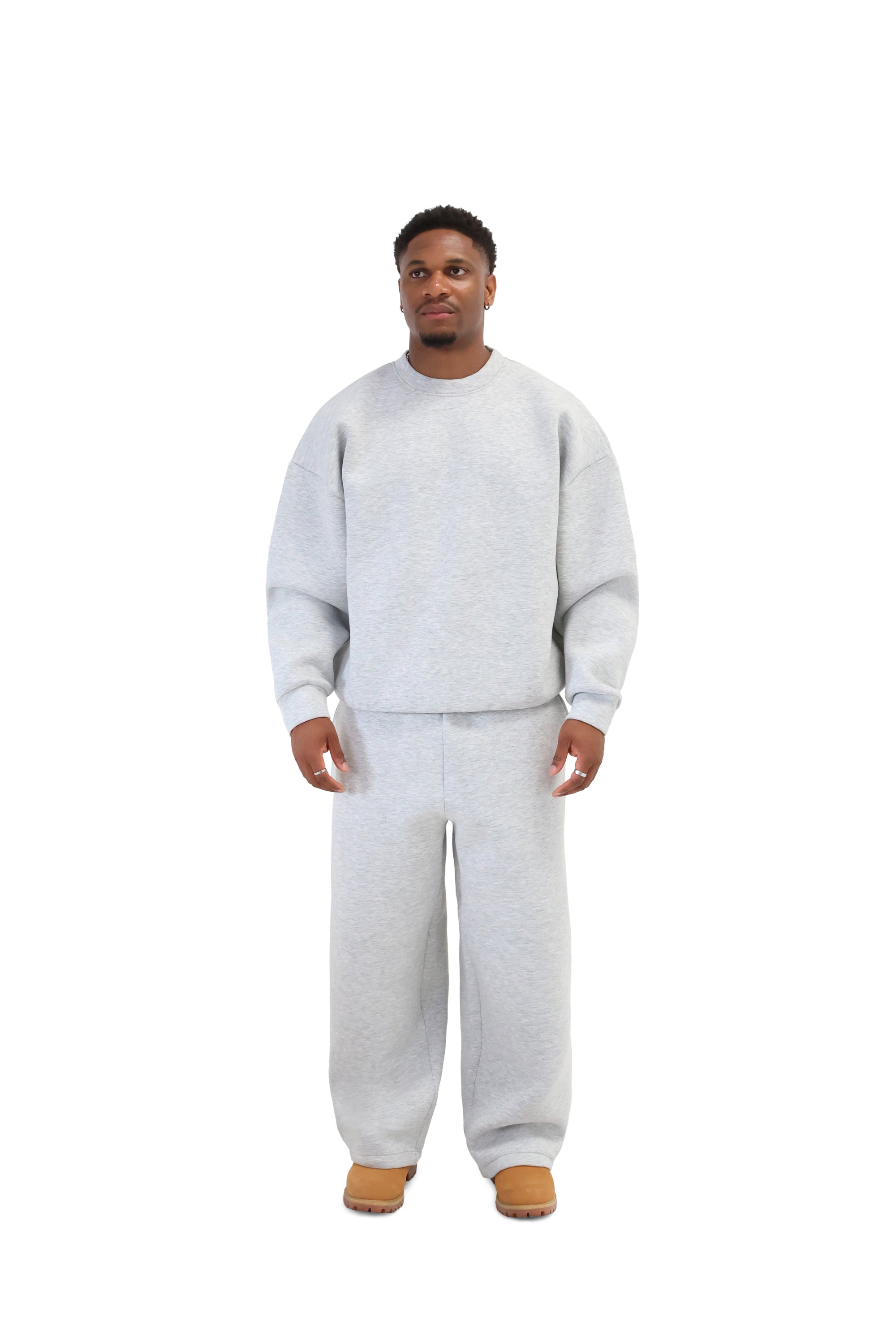 Scuba Oversized Sweater 450gsm grey 2