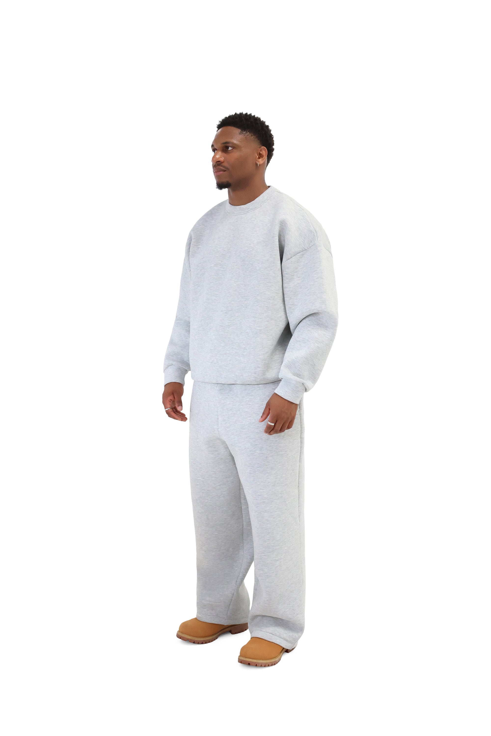 Scuba Oversized Sweater 450gsm grey 3