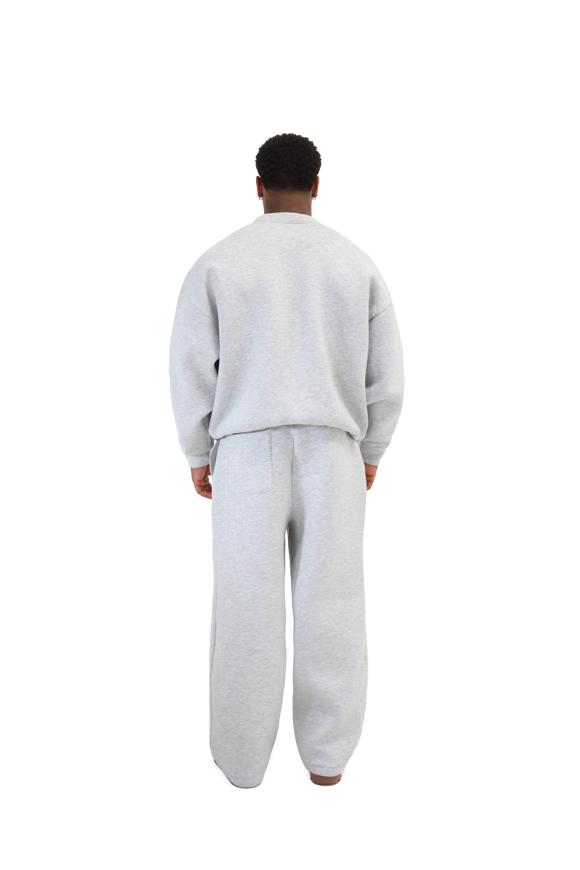 Scuba Oversized Sweater 450gsm grey 6