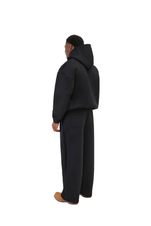 Scuba Oversized Zip Hoodies 450gsm black 5