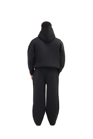 Scuba Oversized Zip Hoodies 450gsm black 6