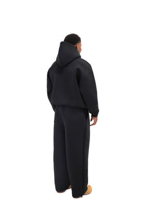 Scuba Oversized Zip Hoodies 450gsm black 7