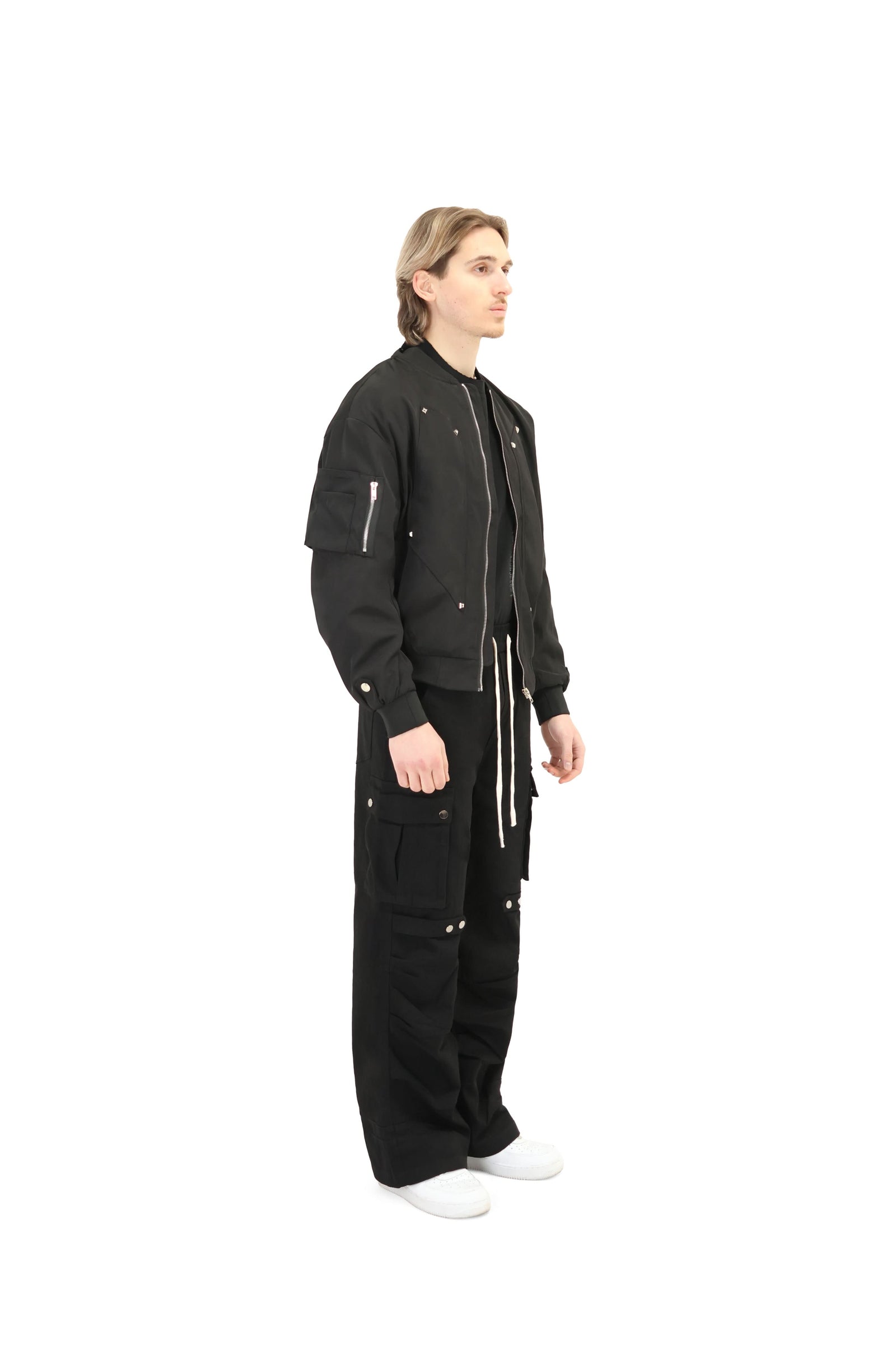 Studded Bomber Jacket 1