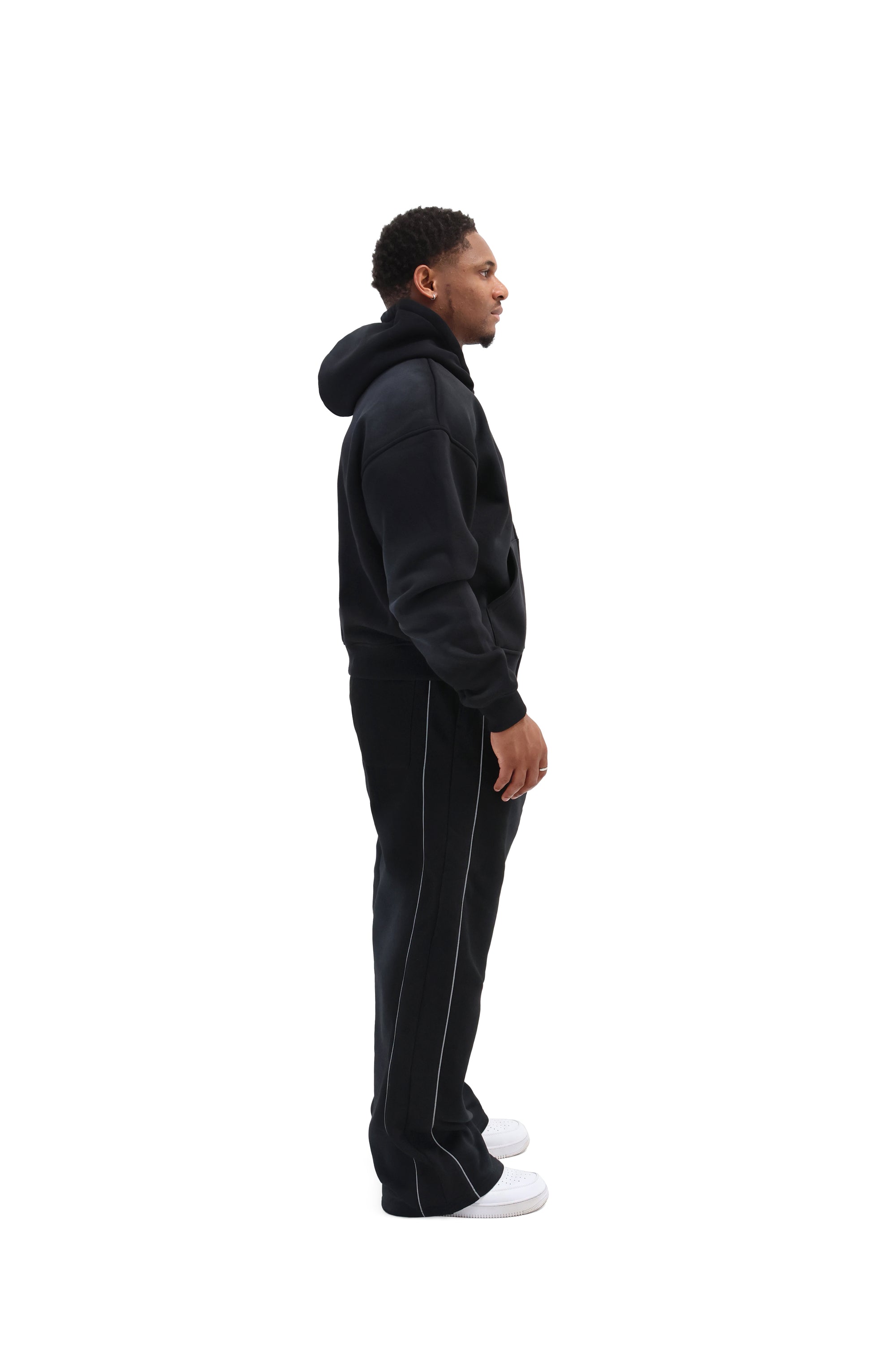 Sunfade Oversized Cropped Zip Hoodies 7