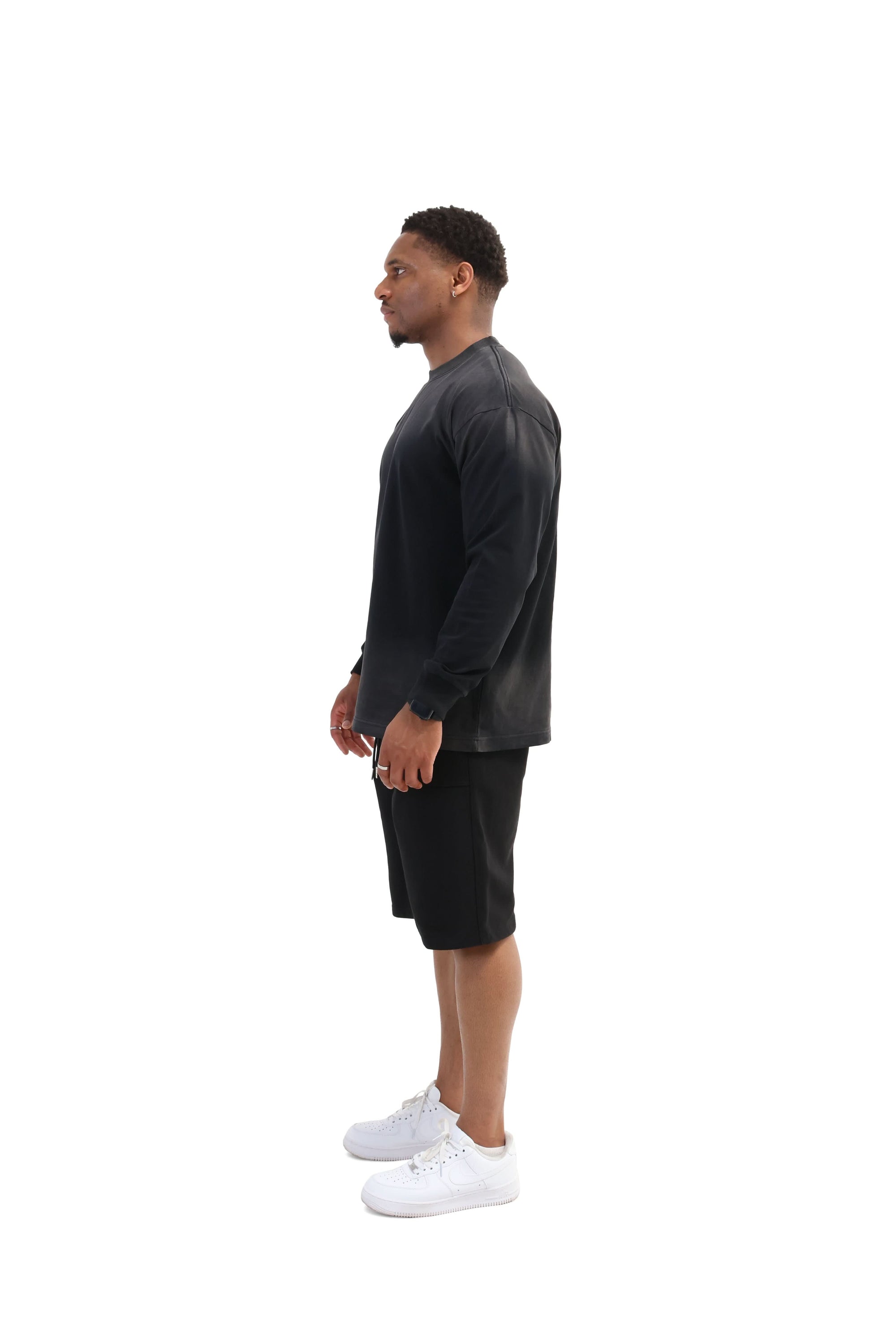 Sunfade Oversized Long Sleeve T-shirts 280GSM 4