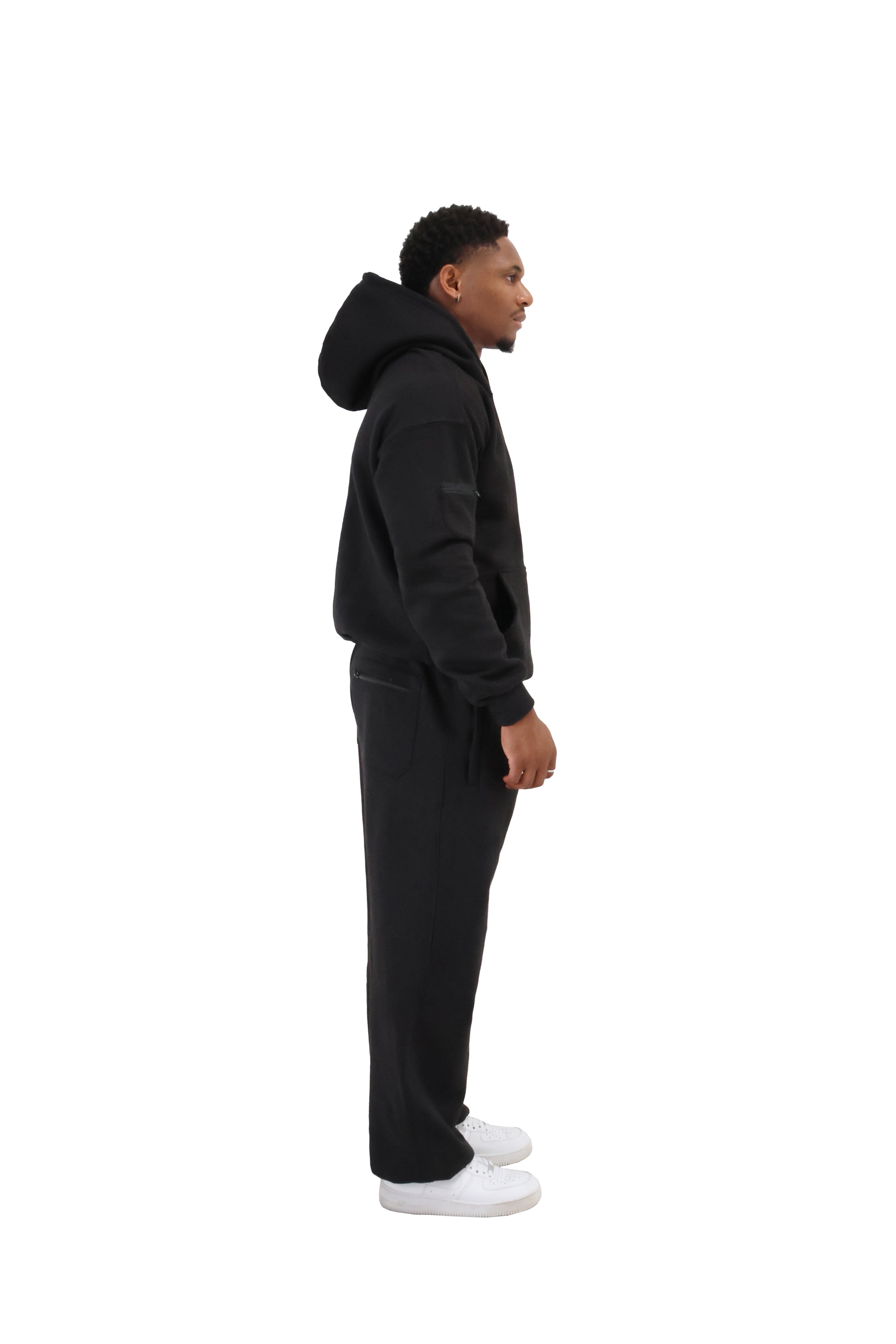 Traveller's Essential Hoodie 330GSM black 8