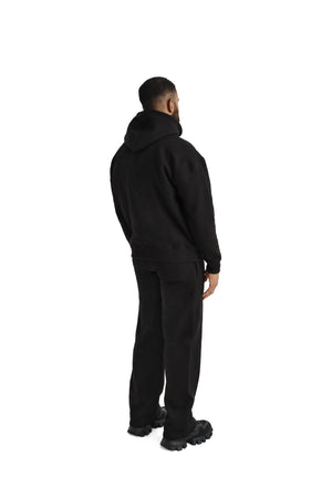 Ultra Luxury Oversized Zip Hoodies 550GSM black 7