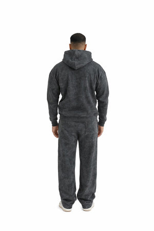 wide leg joggers acid wash 6