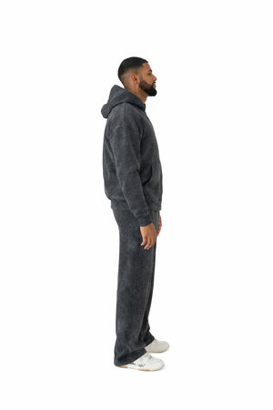 wide leg joggers acid wash 8