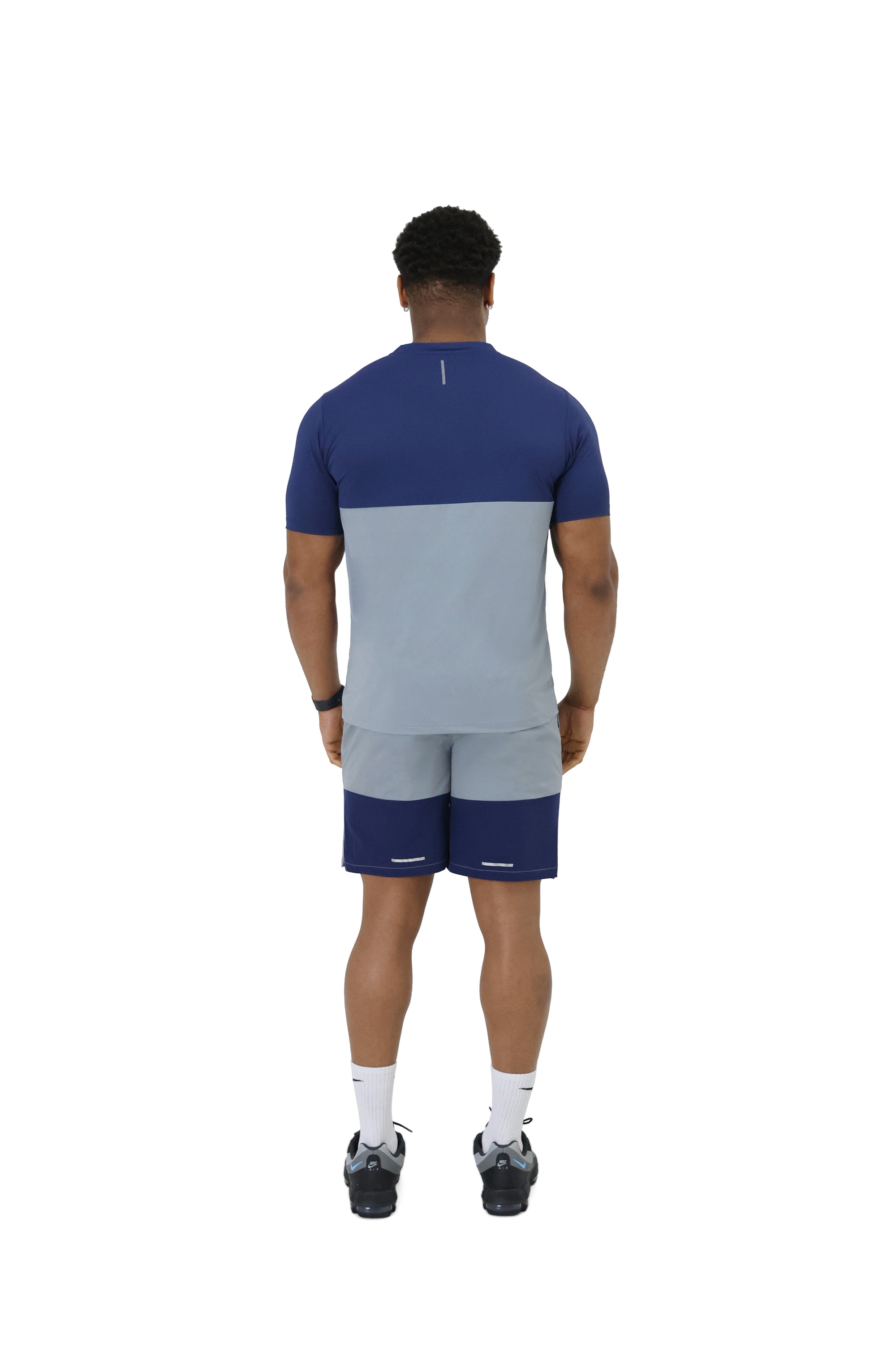 activewear shorts grey/blue 5