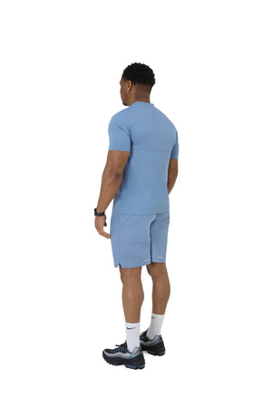 activewear shorts sets- sky 5