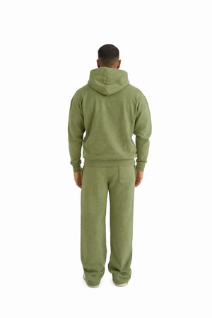 wide leg joggers khaki 6
