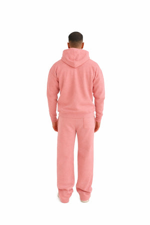 wide leg joggers pastel pink 5