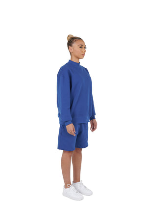 The plain over-sized sweatshirt and the over-sized shorts are available at wholesale prices