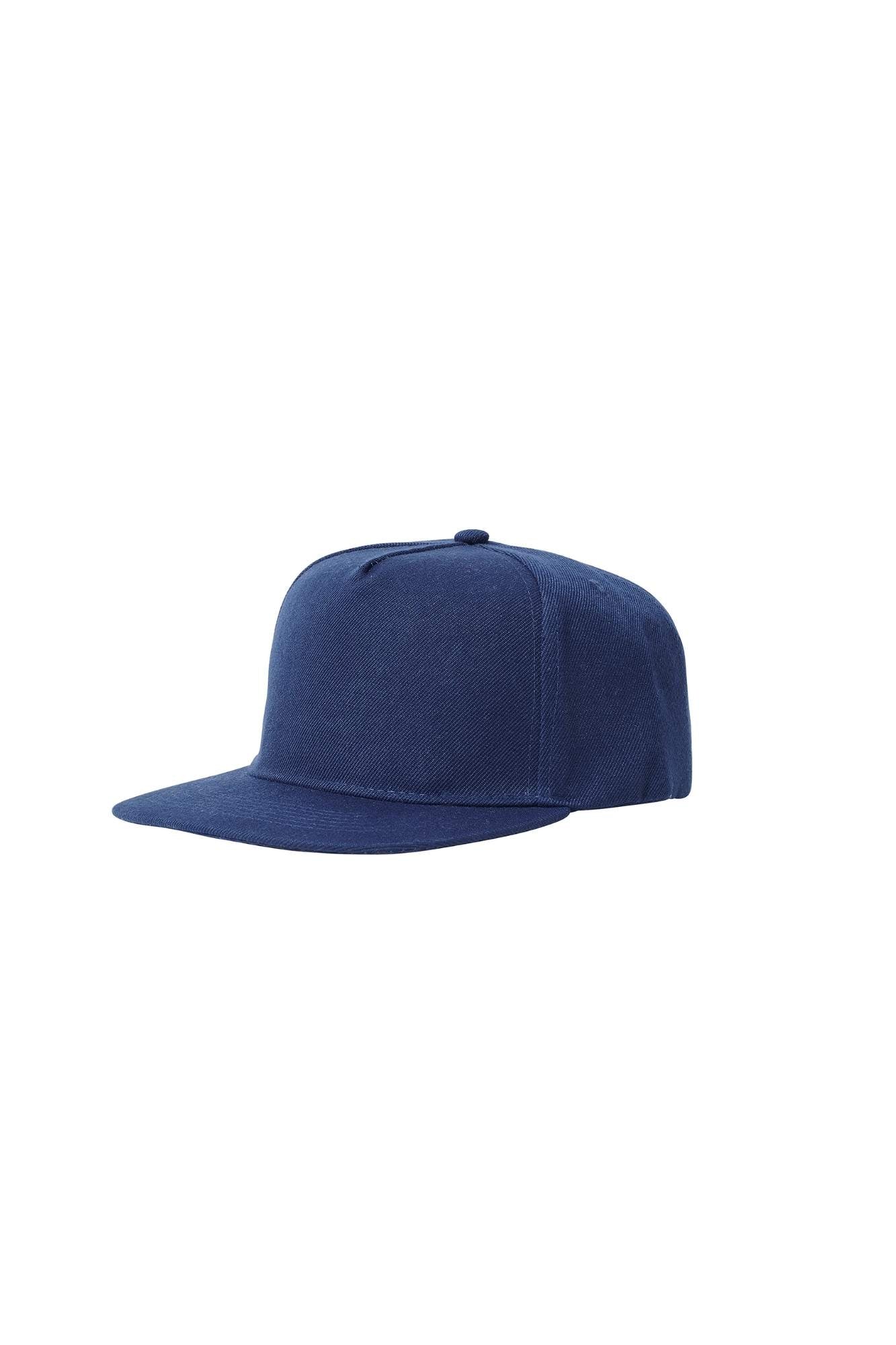  The Flat Peak Snap Back features visible stitching and adjustable back is available at wholesale prices 