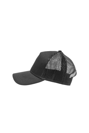 Caps at wholesale prices with mesh peaks and visible stitching.