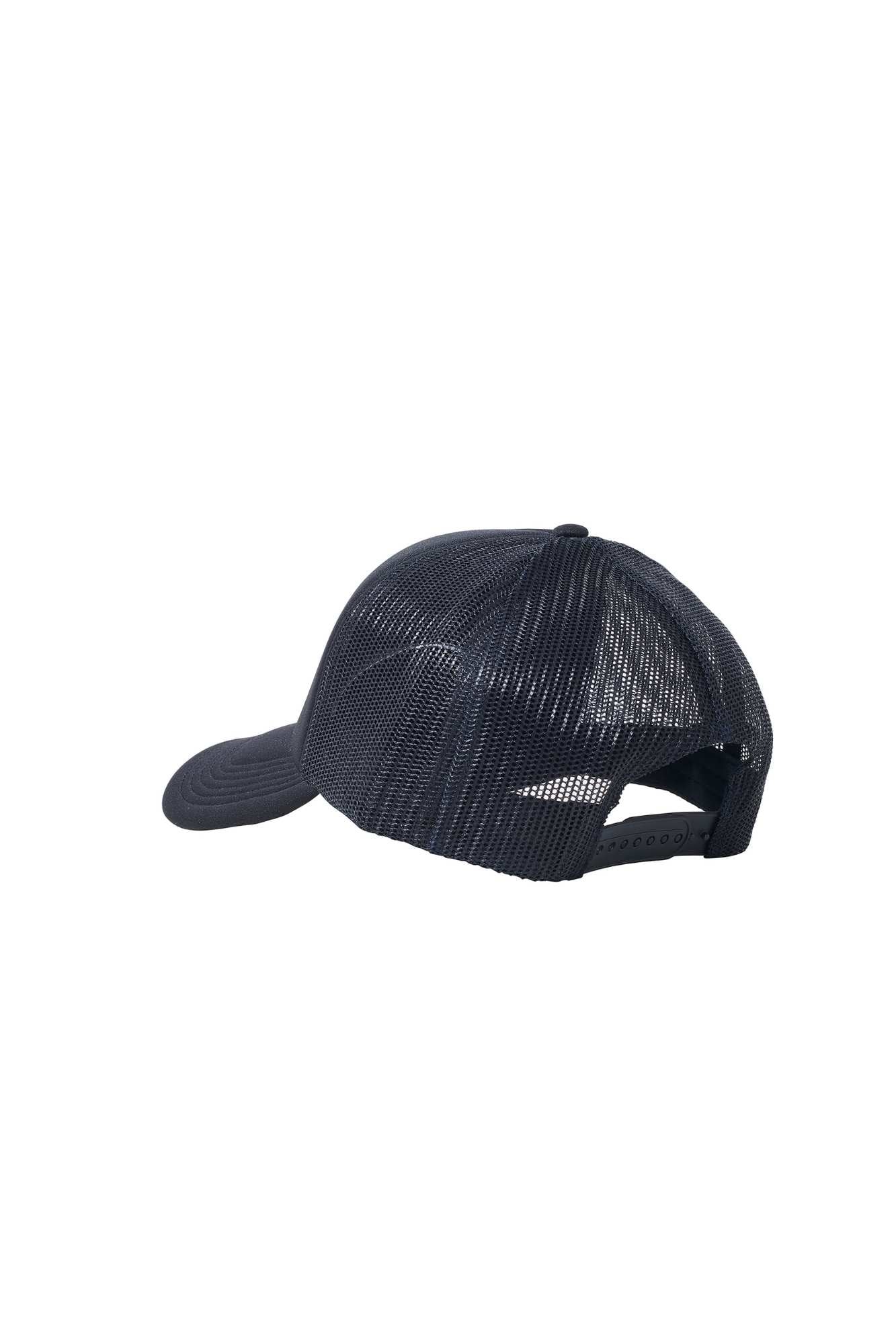 Wholesale Plain Black Foam Mesh Snap Back Cap