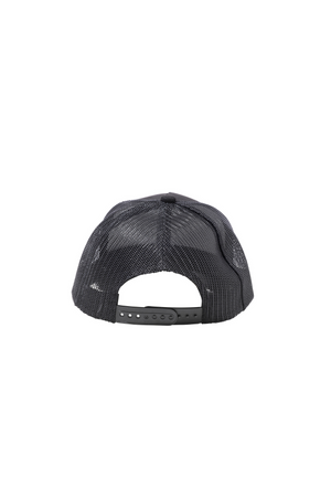 Leather Mesh Back Peak with Suede Mesh Back. Available for customization.