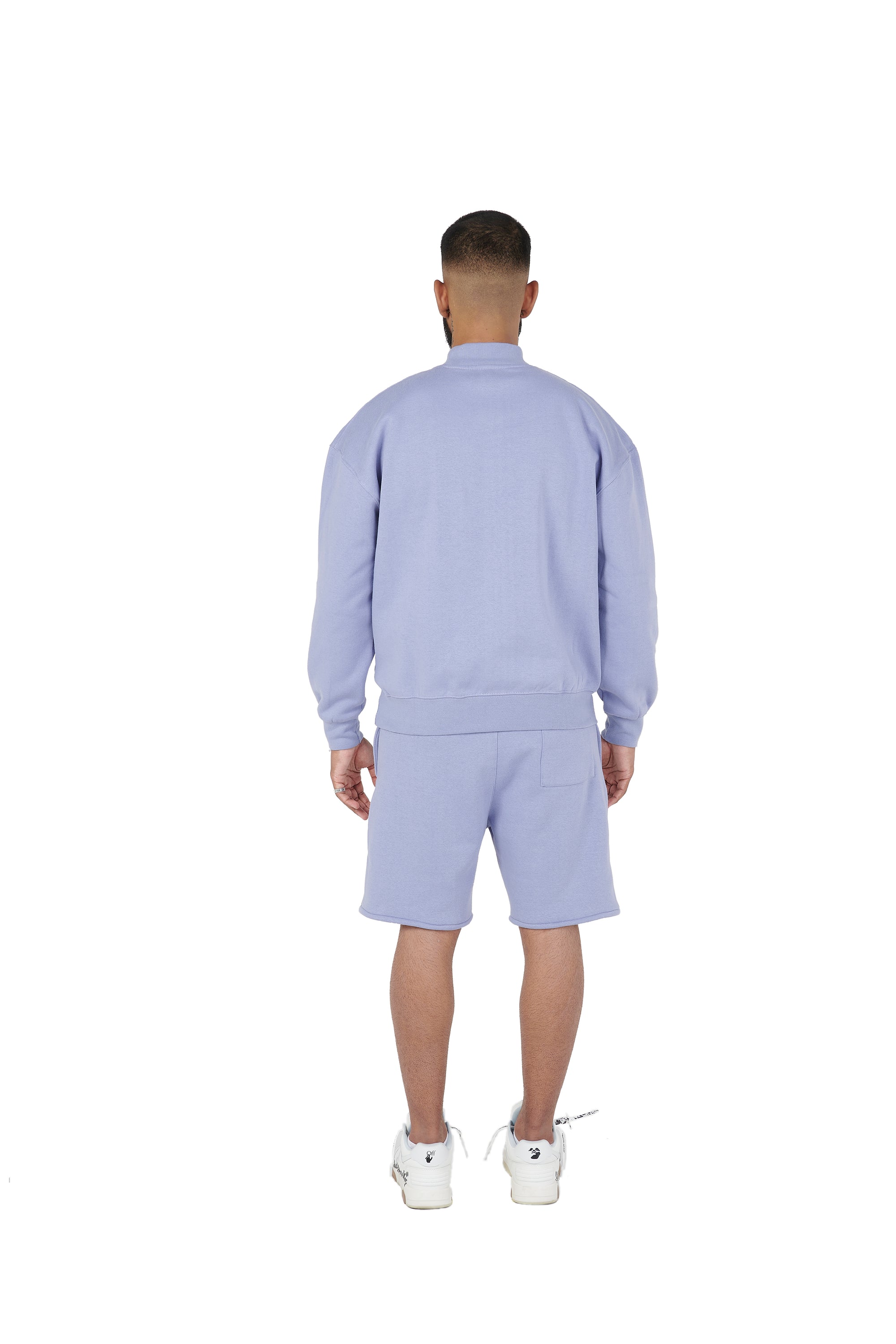 The plain over-sized sweatshirt and the over-sized shorts are available at wholesale prices