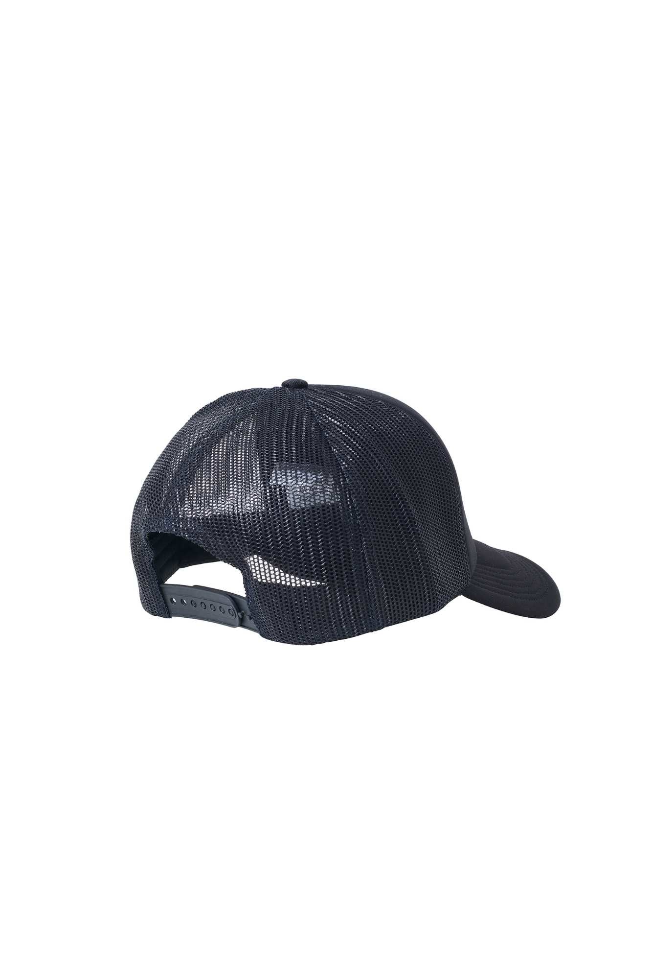 Wholesale Plain Black Foam Mesh Snap Back Cap