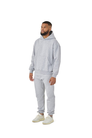 Wholesale Plain Grey Over Sized Hoodie and Grey Over Sized Jogging Bottoms
