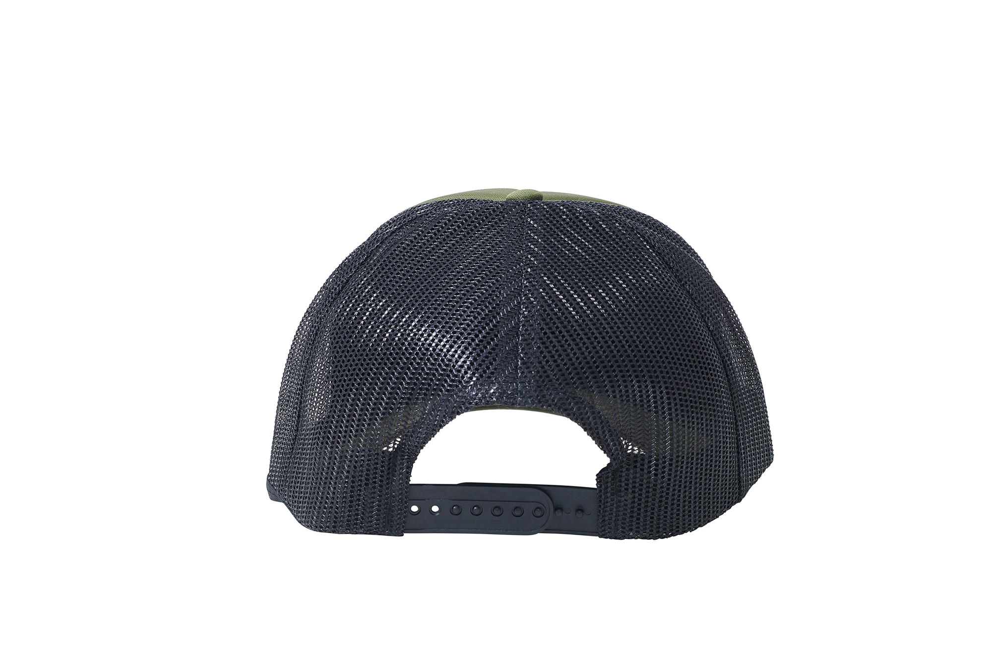 Wholesale Plain Olive and Black Foam Mesh Snap Back Cap